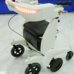 Walk assistance system considering steps on the ground and uneven terrain